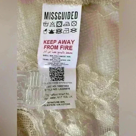 Misguided Premium Lace Maxi Kimono Size 6 - Picture 8 of 10